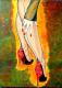 Die roten Schuhe - Maria Grochowski-van der Pütten - Acryl auf Leinwand - Sonstiges - Abstrakt Die roten Schuhe - Maria Grochowski-van der Pütten - Acryl auf Leinwand - Sonstiges - Abstrakt