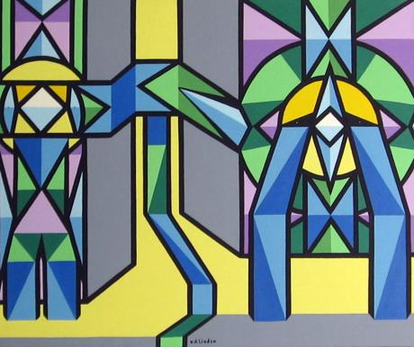 A Geometric Encounter - Hilde van der Linden - Array auf Array - Array - Array A Geometric Encounter - Hilde van der Linden - Array auf Array - Array - Array