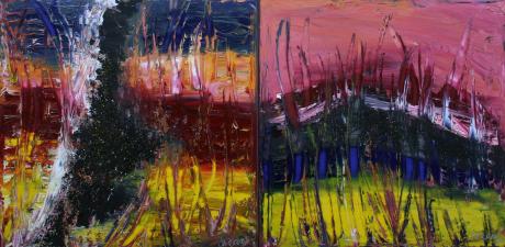 Vulkan (Diptychon) - Helene + Mario Wohlfahrt - Array auf Array - Array - Array Vulkan (Diptychon) - Helene + Mario Wohlfahrt - Array auf Array - Array - Array