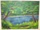 Waldsee - Ronny Schleinig - Acryl auf Pappe - Landschaft-Morgen - Klassisch Waldsee - Ronny Schleinig - Acryl auf Pappe - Landschaft-Morgen - Klassisch
