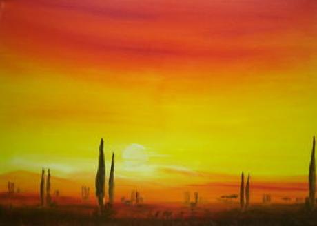 Abend in der Toscana - Daniel Sercis - Array auf Array - Array - Array Abend in der Toscana - Daniel Sercis - Array auf Array - Array - Array