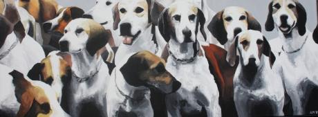 Hundemeute II - Astrid Mehl - Array auf Array - Array - Array Hundemeute II - Astrid Mehl - Array auf Array - Array - Array