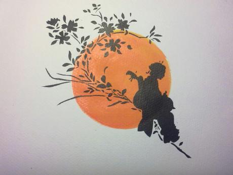 Japan-stencil - Pia Drescher - Array auf Array - Array - Array Japan-stencil - Pia Drescher - Array auf Array - Array - Array