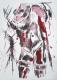 red relish 2 - Patricia Brockmann - Aquarell auf Papier - Akt - Klassisch red relish 2 - Patricia Brockmann - Aquarell auf Papier - Akt - Klassisch