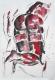 red relish 5 - Patricia Brockmann - Aquarell auf Papier - Akt - Abstrakt red relish 5 - Patricia Brockmann - Aquarell auf Papier - Akt - Abstrakt