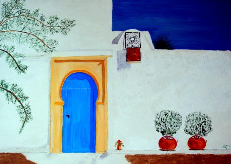 Die Blaue Tür - marion kapur - Array auf Array - Array - Array Die Blaue Tür - marion kapur - Array auf Array - Array - Array