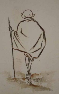 Gandhi -  Uke BFA -  auf  - Array - 