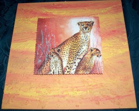 Leopaden Familie - Mother+daugther - auf Array - Array - Leopaden Familie - Mother+daugther - auf Array - Array -