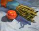 Spargel und Tomate - Ostium - Ãl auf Leinwand - Sonstiges - Spargel und Tomate - Ostium - Ãl auf Leinwand - Sonstiges -