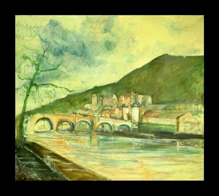 Am Ufer des Neckars - Irenäus Jozef - auf Array - Array - Am Ufer des Neckars - Irenäus Jozef - auf Array - Array -