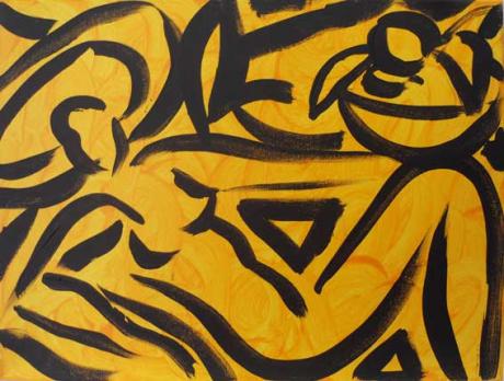 Oranger Akt - Stefan Szczesny - Array auf Array - Array - Oranger Akt - Stefan Szczesny - Array auf Array - Array -