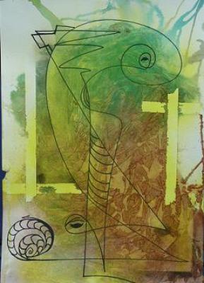 Experimentive Aquarell - Malerei - Brigitte Sp�hr - Array auf Array - Array - Experimentive Aquarell - Malerei - Brigitte Sp�hr - Array auf Array - Array -