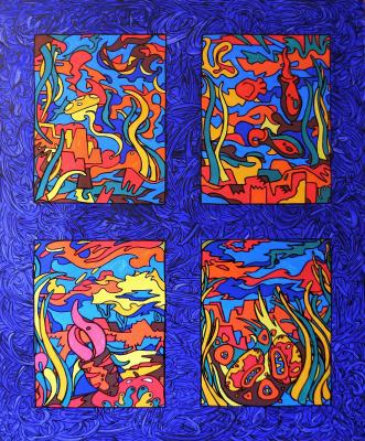 Deep Ocean Blue (Mario Wohlfahrt) - Helene + Mario Wohlfahrt - auf - Array - Deep Ocean Blue (Mario Wohlfahrt) - Helene + Mario Wohlfahrt - auf - Array -