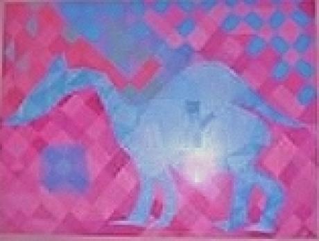 Dinosaurier türkis-pink - Corinna Bucknor - Array auf Array - Array - Dinosaurier türkis-pink - Corinna Bucknor - Array auf Array - Array -