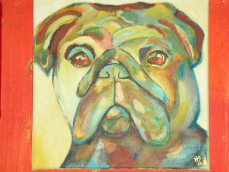 Dog - Helga Fahmi-Hansmann - Array auf Array - Array - Array Dog - Helga Fahmi-Hansmann - Array auf Array - Array - Array