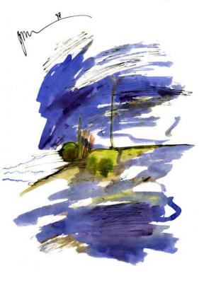 Die Bläue -  D.Wilms -  auf Array - Array - 