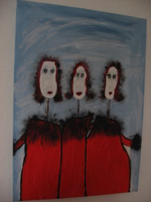 Drei Frauen - Eva Krämer - auf Array - Array - Drei Frauen - Eva Krämer - auf Array - Array -