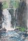 Waterfall I - Moor Alfi - Aquarell auf Papier - - Expressionismus-Figuration-Impressionismus-PopArt Waterfall I - Moor Alfi - Aquarell auf Papier - - Expressionismus-Figuration-Impressionismus-PopArt