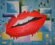 lips - Tarantino Noemi - Acryl auf Leinwand - - Abstrakt lips - Tarantino Noemi - Acryl auf Leinwand - - Abstrakt