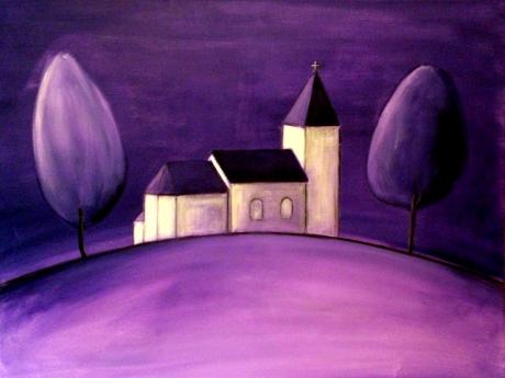 Kirche violett - Doris Pohl - Array auf Array - Array - Kirche violett - Doris Pohl - Array auf Array - Array -