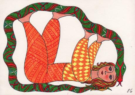 Schlangenbändigerin - Lischi v. Wulffen - Array auf - Array - Schlangenbändigerin - Lischi v. Wulffen - Array auf - Array -