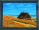 Sylt Haus in den Dünen - Uschi Copeland - Ãl auf Pappe - Landschaft - Klassisch Sylt Haus in den Dünen - Uschi Copeland - Ãl auf Pappe - Landschaft - Klassisch