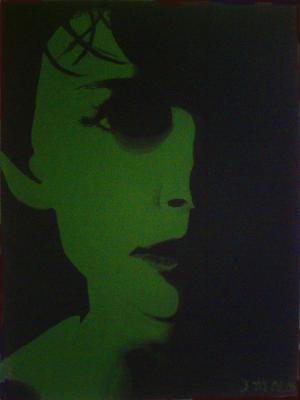 Teresa in grün-schwarz - Dieter Mülhaupt - Array auf Array - Array - Array Teresa in grün-schwarz - Dieter Mülhaupt - Array auf Array - Array - Array