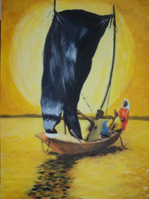 Auf dem Niger - Moh Camara - Array auf - Array - Array Auf dem Niger - Moh Camara - Array auf - Array - Array