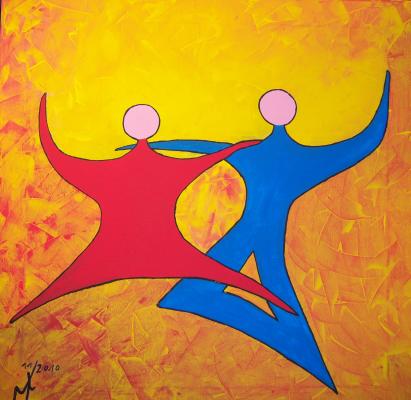 ---Die Tanzenden - Mario Kirchner - Array auf Array - Array - Array ---Die Tanzenden - Mario Kirchner - Array auf Array - Array - Array