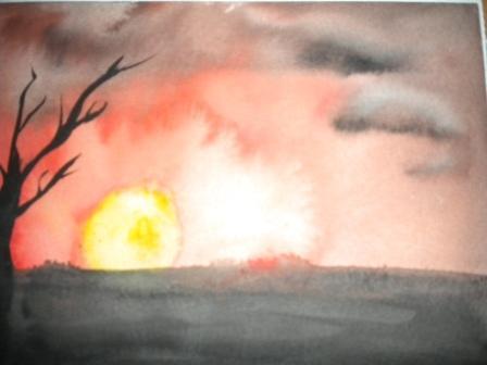 Sonnenuntergang - Eva Kriedel - Array auf Array - Array - Sonnenuntergang - Eva Kriedel - Array auf Array - Array -