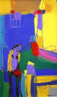 Die Frau im Hof - Michael Buch - auf Array - Array - Die Frau im Hof - Michael Buch - auf Array - Array -