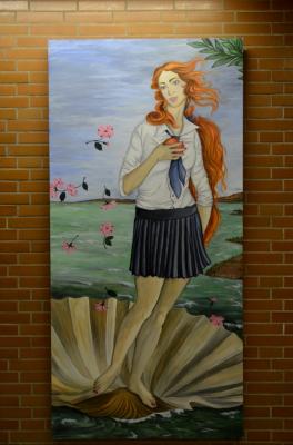 Moderne Geburt der Venus - Julia Alehin - Array auf Array - Array - Moderne Geburt der Venus - Julia Alehin - Array auf Array - Array -