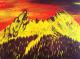 Der Watzmann - Ninu Suen - Acryl auf - Berge - Der Watzmann - Ninu Suen - Acryl auf - Berge -