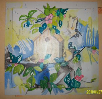 Vogelhaus - Birgitte Bergrath - Array auf Array - Array - Array