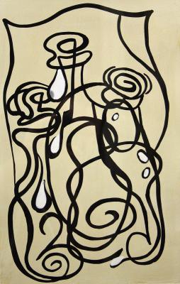 Rosen mit Flasche - Michael Buch - Array auf - - Rosen mit Flasche - Michael Buch - Array auf - -