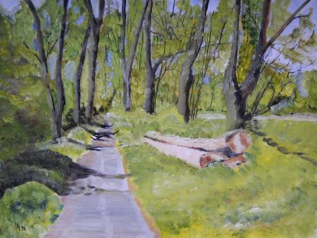 Weg im Park - Hanna Herrmann - Array auf Array - Array - 