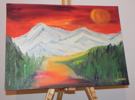 Der Berg - Yvonne Orzechowski - Array auf Array - Array - Der Berg - Yvonne Orzechowski - Array auf Array - Array -