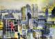 NY. Cityscape IV - Johann Pickl - -Acryl-Mischtechnik auf Karton - - NY. Cityscape IV - Johann Pickl - -Acryl-Mischtechnik auf Karton - -