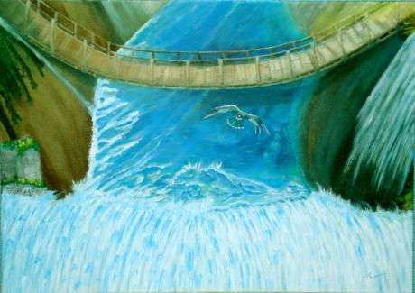 Waterfall in the Mountains - Gabriela Meister - Array auf Array - Array - Array Waterfall in the Mountains - Gabriela Meister - Array auf Array - Array - Array