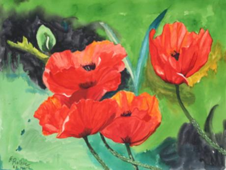 Klatschmohn 1 - Egon Rathke - Array auf - Array - Klatschmohn 1 - Egon Rathke - Array auf - Array -