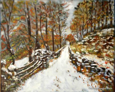 Winterweg - Roswitha Wittich - Array auf - Array - Array Winterweg - Roswitha Wittich - Array auf - Array - Array