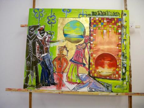 Kupfer und Gold - Herbert Lieberam - Array auf Array - Array - Kupfer und Gold - Herbert Lieberam - Array auf Array - Array -