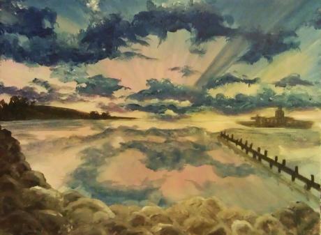 Sonnenuntergang am Meer - Valerie Bartolomae - auf Array - Array - Sonnenuntergang am Meer - Valerie Bartolomae - auf Array - Array -