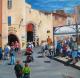 Port de St. Tropez - Simone Wilhelms - Ãl auf Leinwand - Reisen-Menschen - Port de St. Tropez - Simone Wilhelms - Ãl auf Leinwand - Reisen-Menschen -