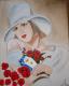 Tamara Lempicka - Inspiration - Aleksandra Schoenfeld - Acryl auf Leinwand - - Tamara Lempicka - Inspiration - Aleksandra Schoenfeld - Acryl auf Leinwand - -
