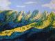 Churfirsten - Peter Traxler - Acryl auf Leinwand - - Churfirsten - Peter Traxler - Acryl auf Leinwand - -