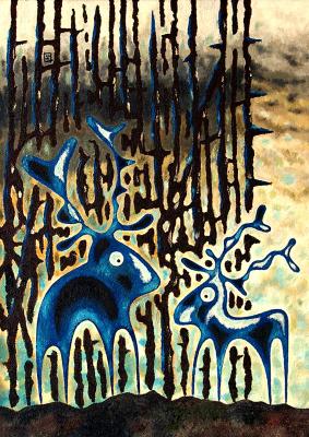 Hirsche im Wald - Herbst - Markus Johne - Array auf Array - Array - Array Hirsche im Wald - Herbst - Markus Johne - Array auf Array - Array - Array