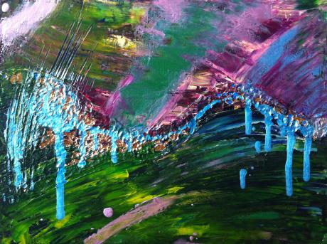 Blutender Amazonas - Michelle Zeggel (mimstract) - Array auf Array - Array - Array Blutender Amazonas - Michelle Zeggel (mimstract) - Array auf Array - Array - Array