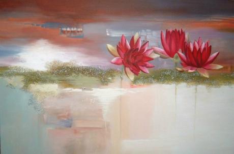 Seerosen - Olga Sarabarina - Array auf Array - Array - Array Seerosen - Olga Sarabarina - Array auf Array - Array - Array