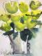 flowers_1 - Patricia Brockmann - Aquarell auf Karton - Blumen - Abstrakt flowers_1 - Patricia Brockmann - Aquarell auf Karton - Blumen - Abstrakt